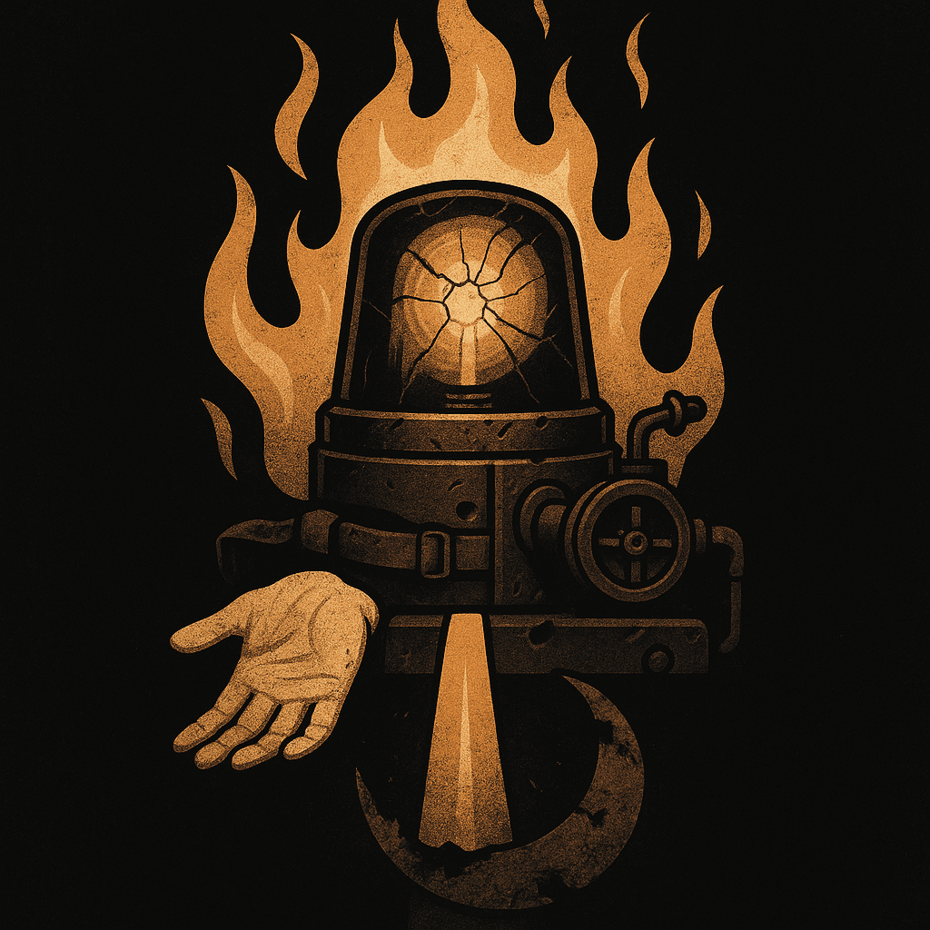 The Siren Enters the Fire