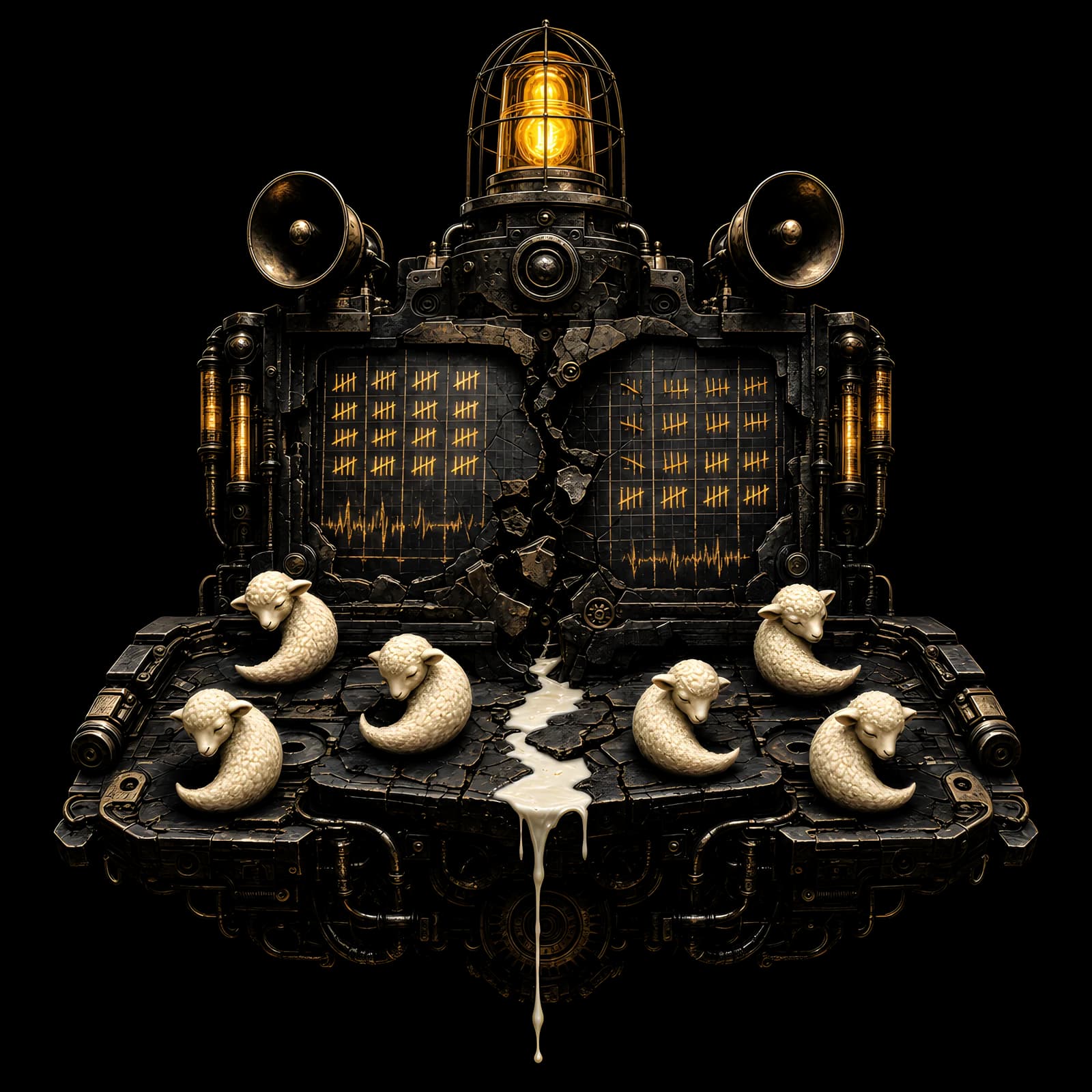 The Lambs Outnumber the Sirens — shirt design