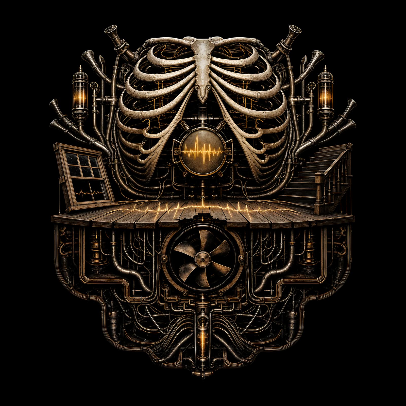 The House Below Hearing — shirt design