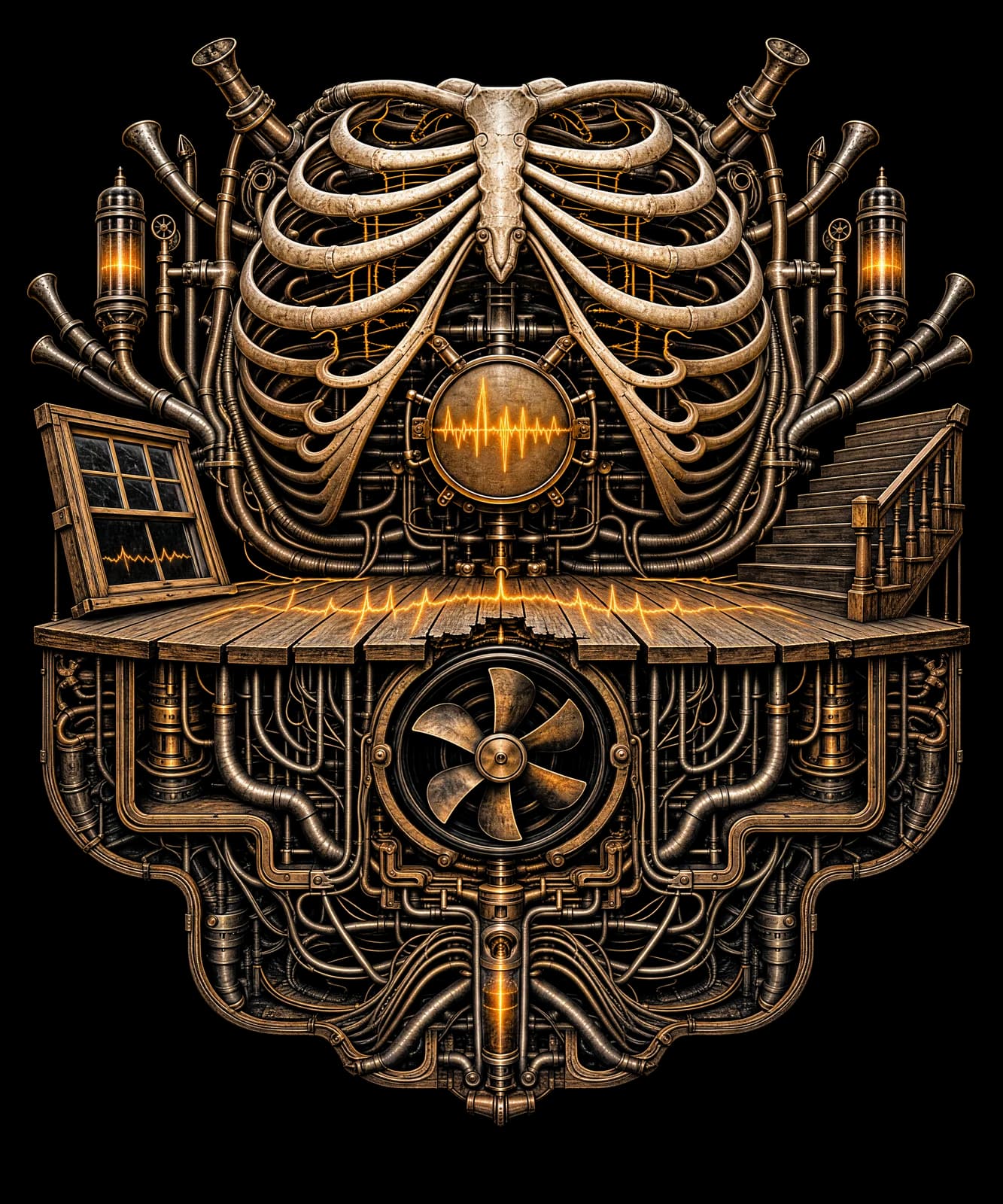 The House Below Hearing — shirt design