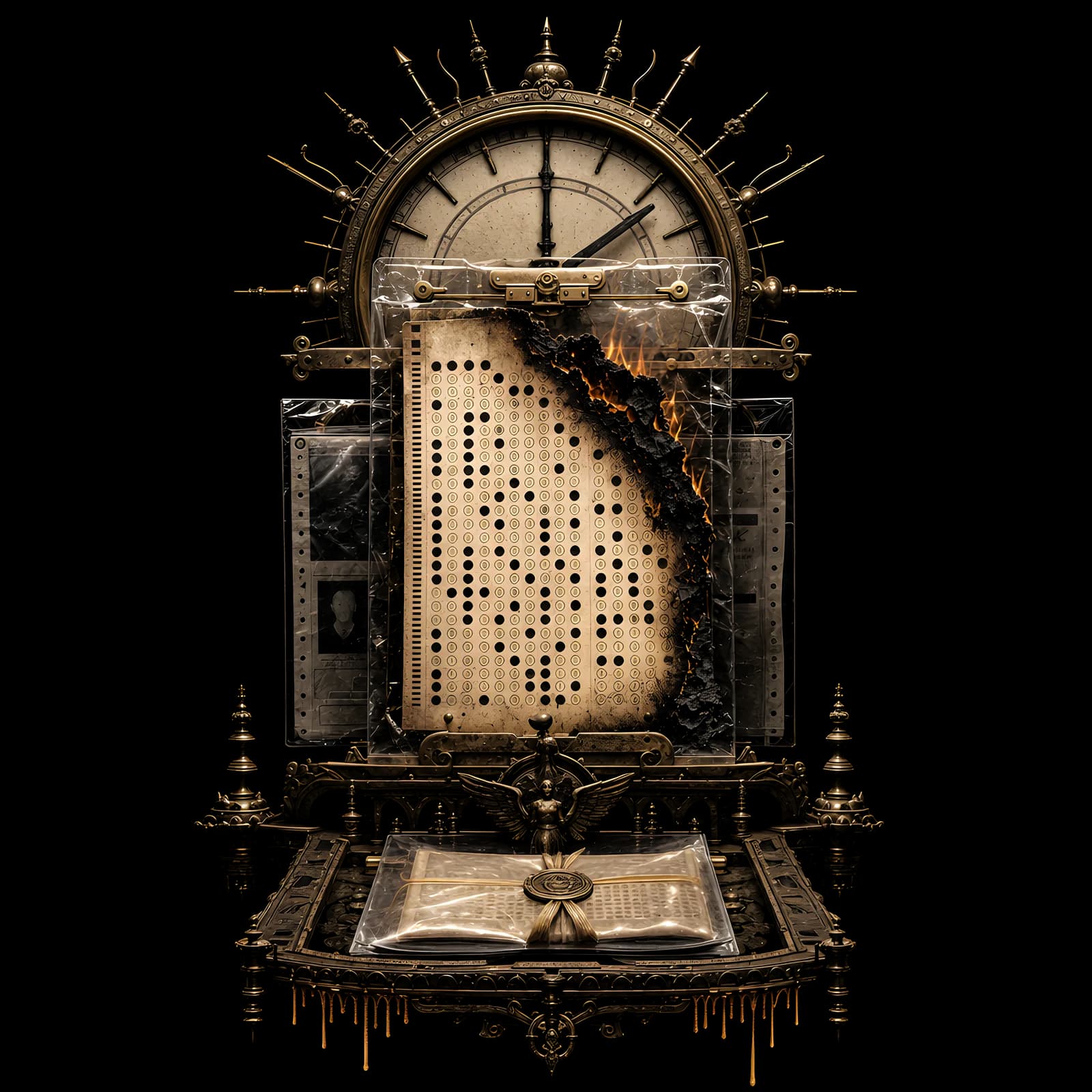 The Answer Key in the Dark — shirt design