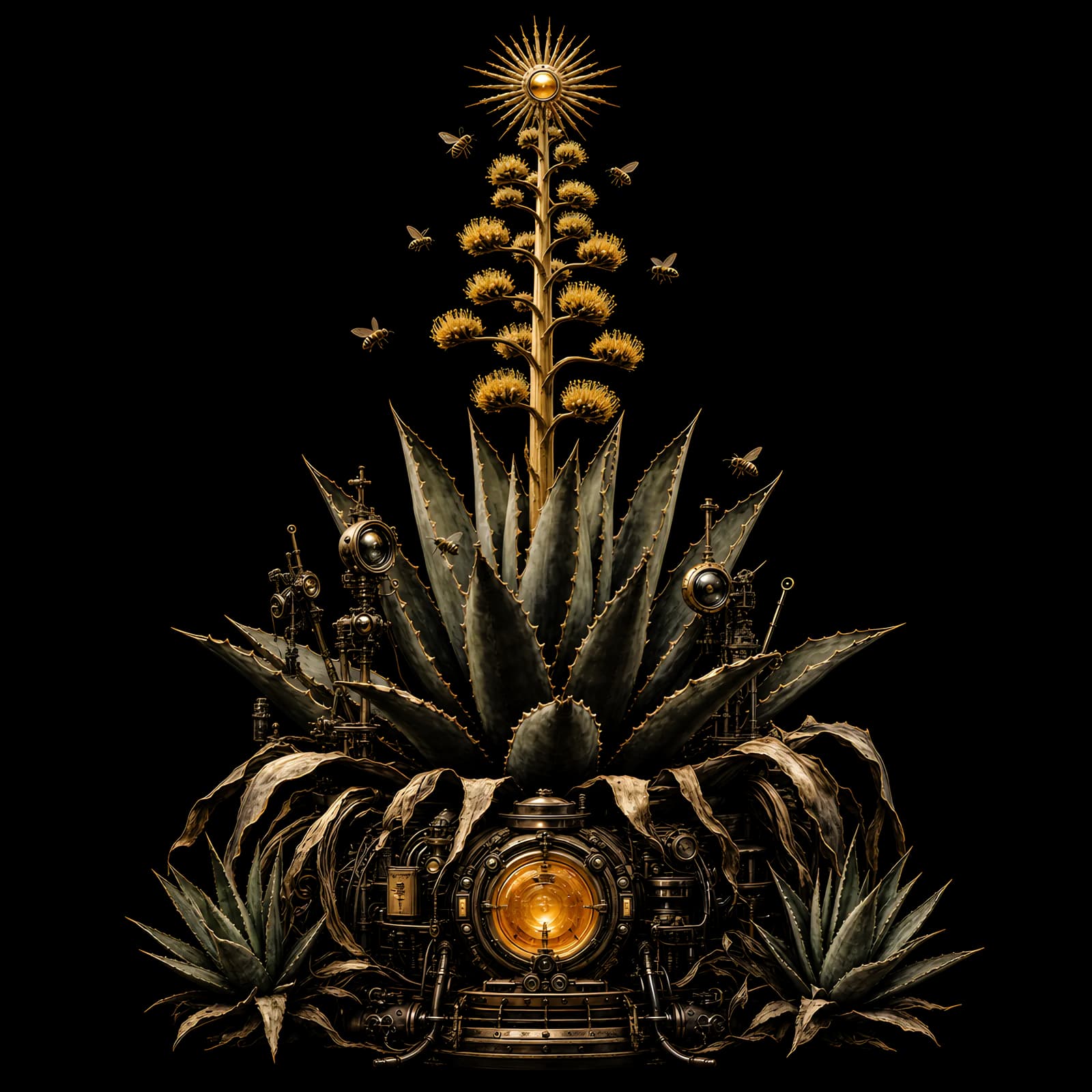 The Plant That Spends Its Sun — shirt design