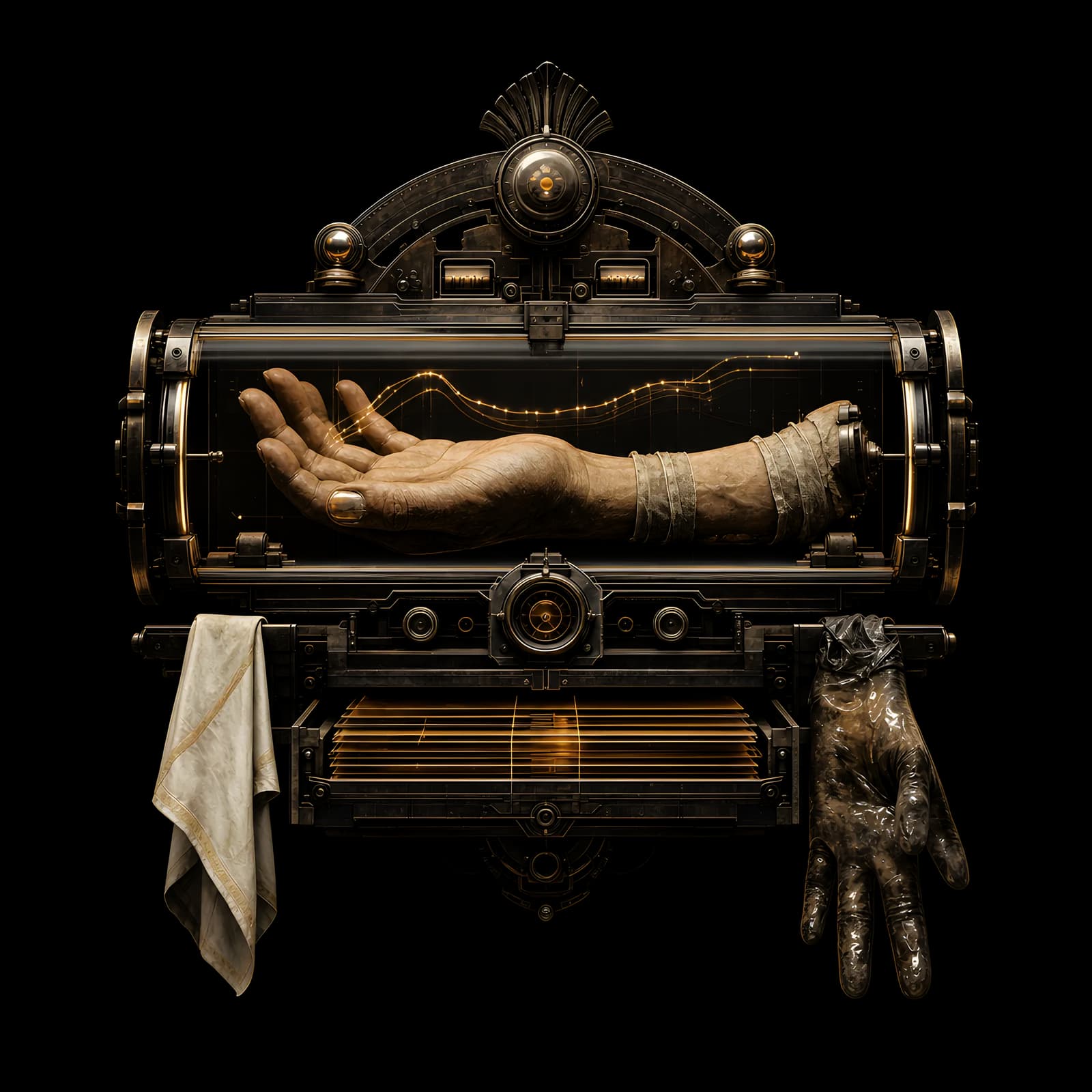 The Wrist in the Archive — shirt design
