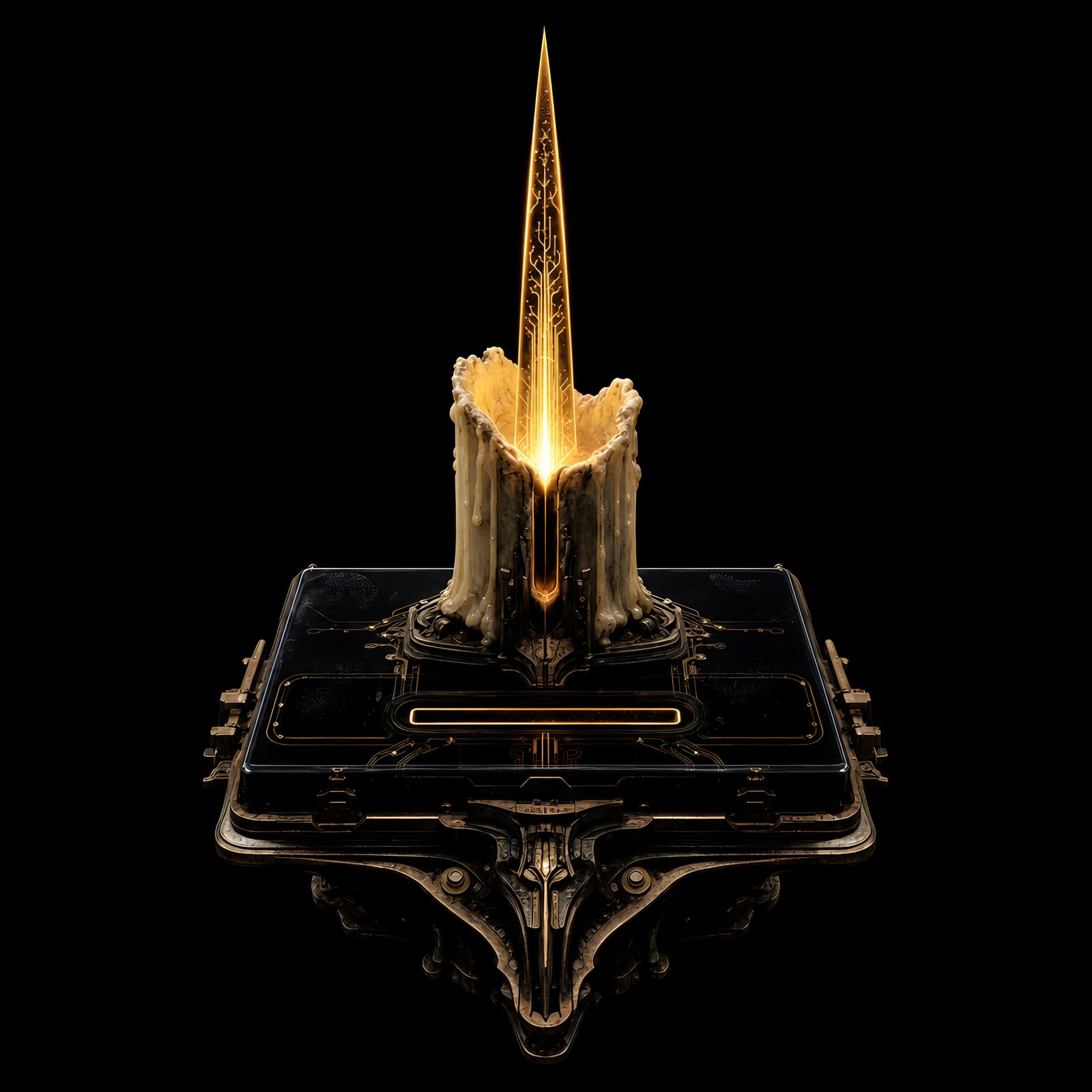 The Candle Is a Cursor — shirt design