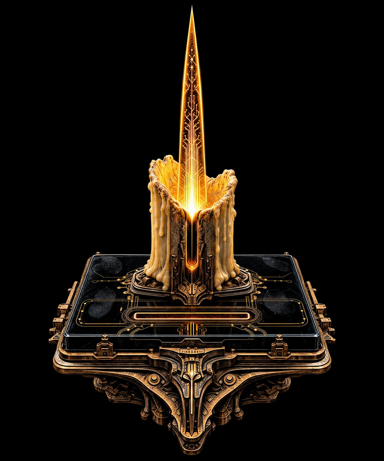 The Candle Is a Cursor — shirt design