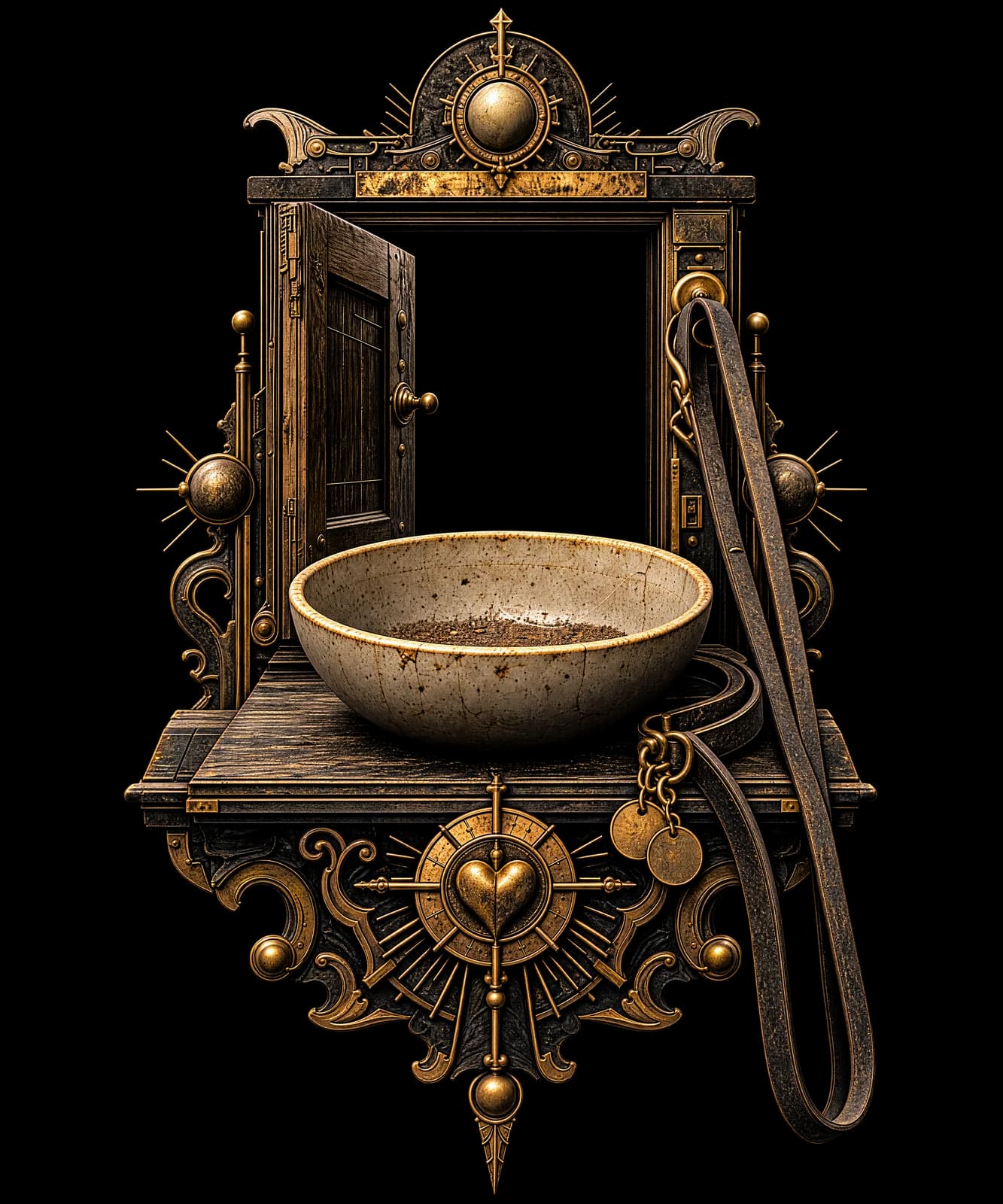 The Bowl Beside the Door — shirt design