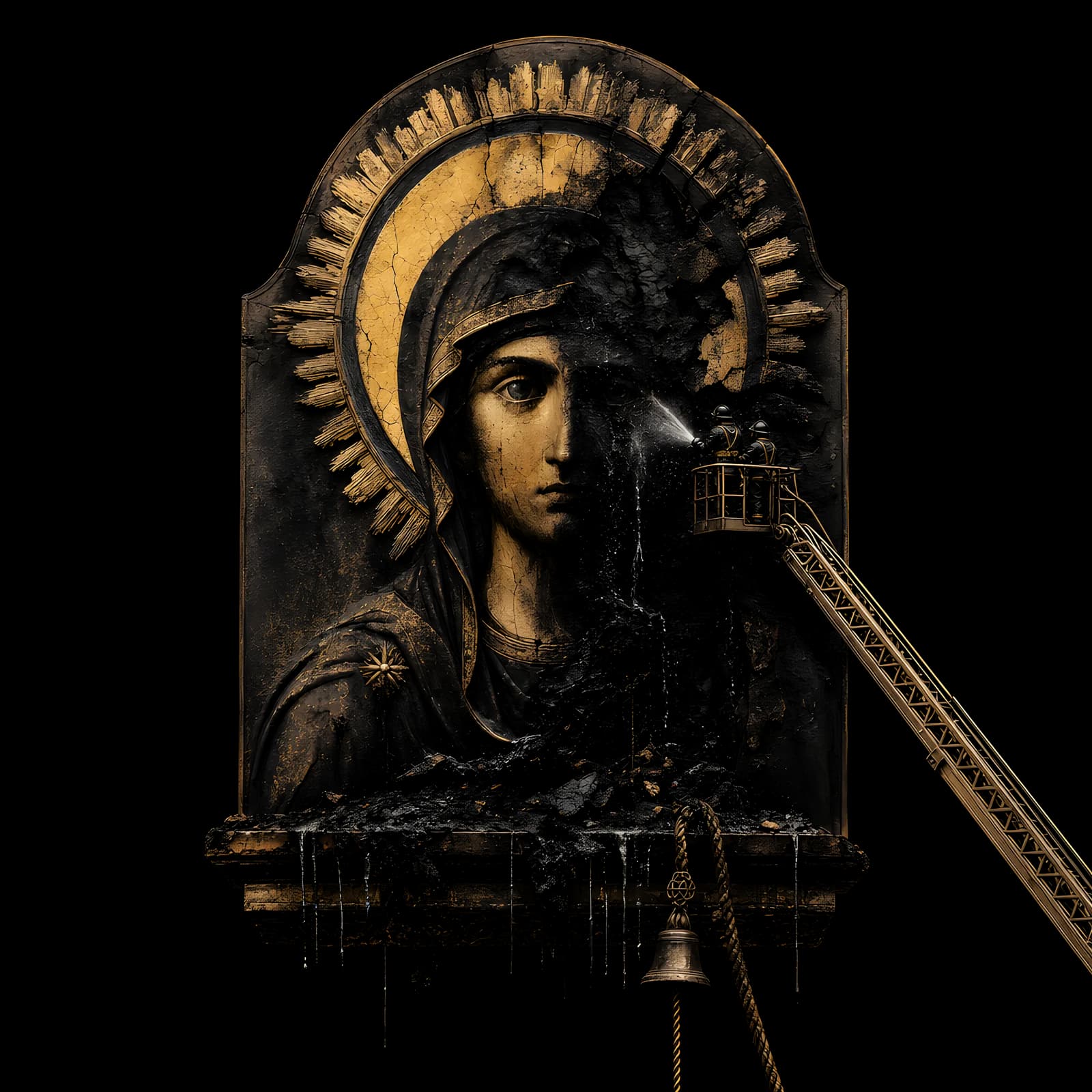 The Icon Learns Smoke — shirt design