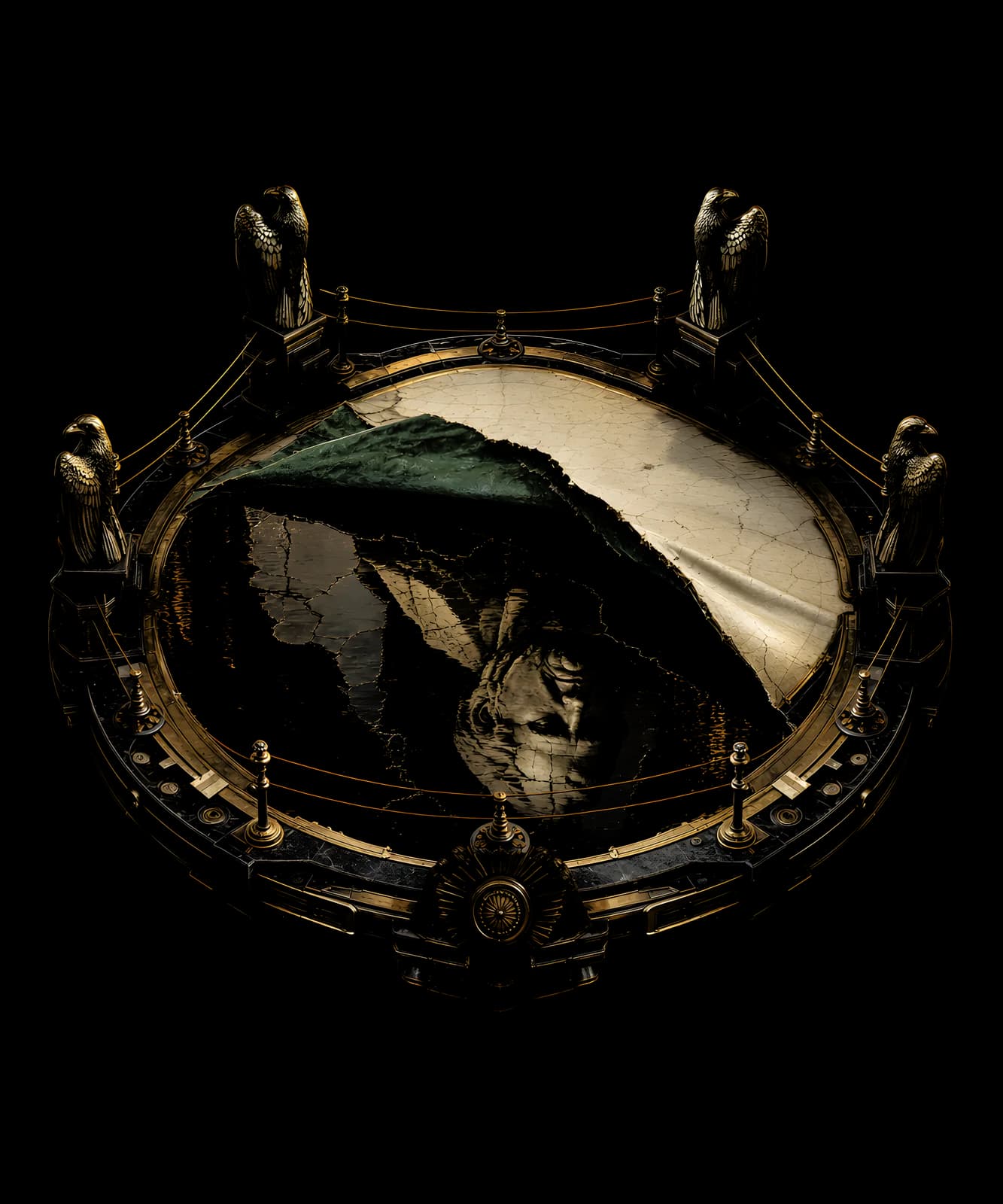 The Water Refuses Prophecy — shirt design
