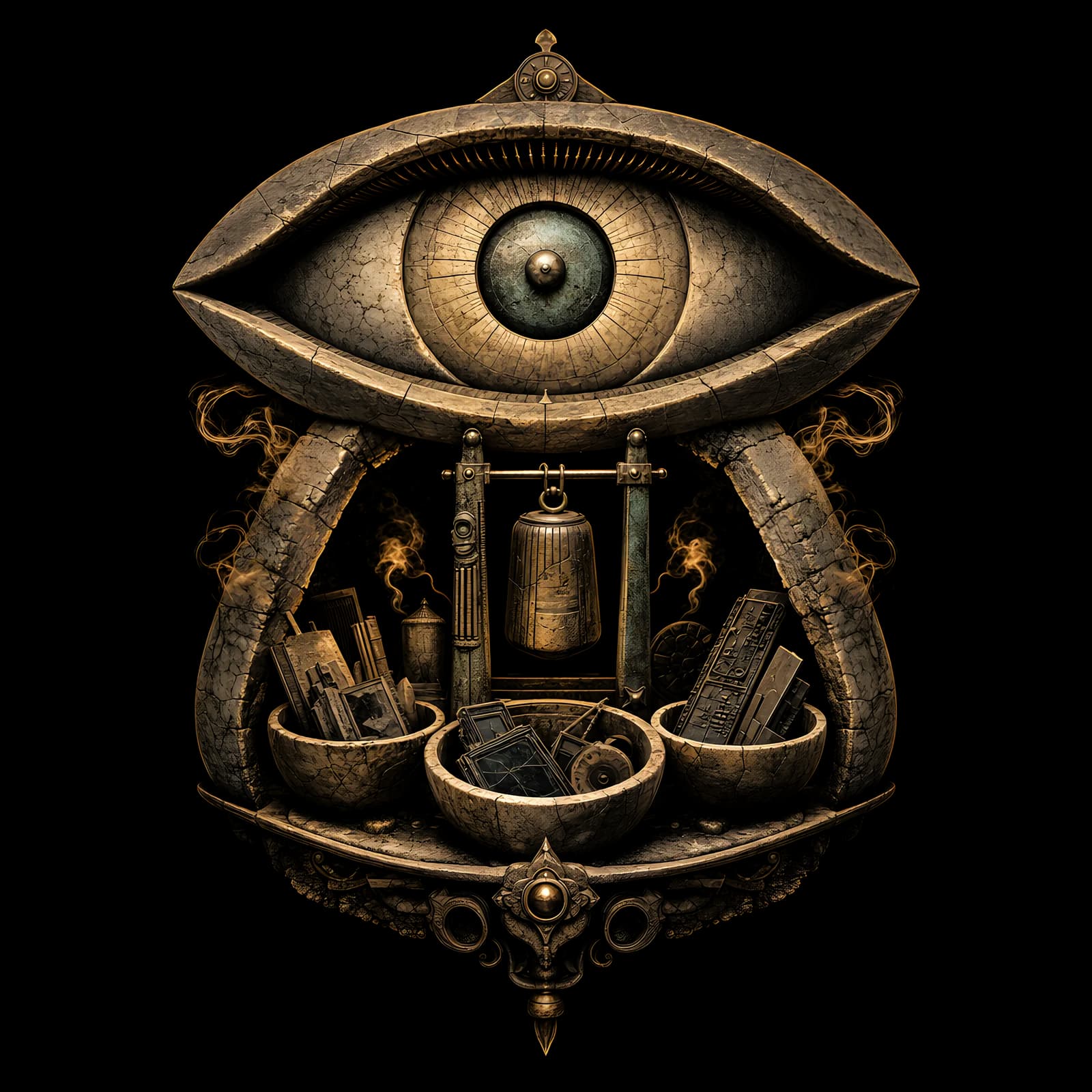 The Tomb Opens Its Other Eye — shirt design