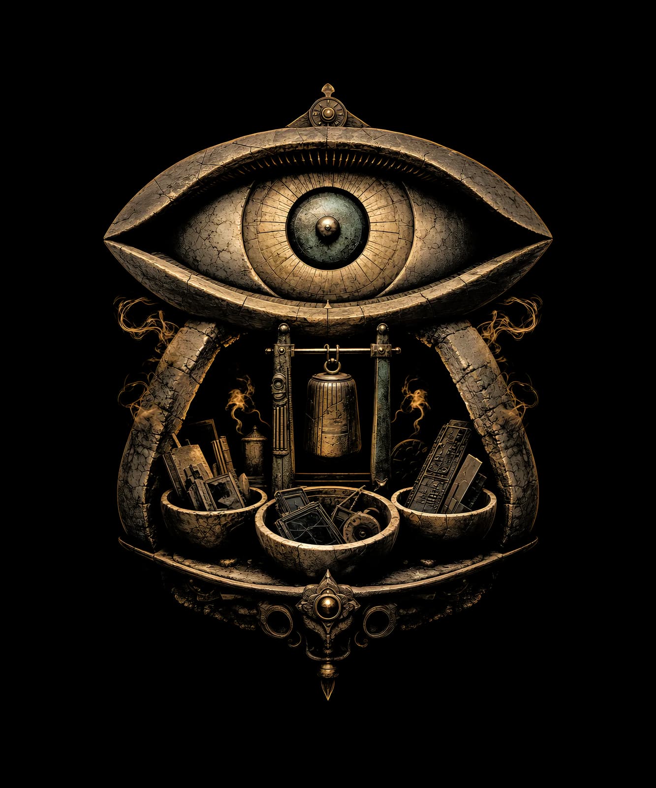 The Tomb Opens Its Other Eye — shirt design