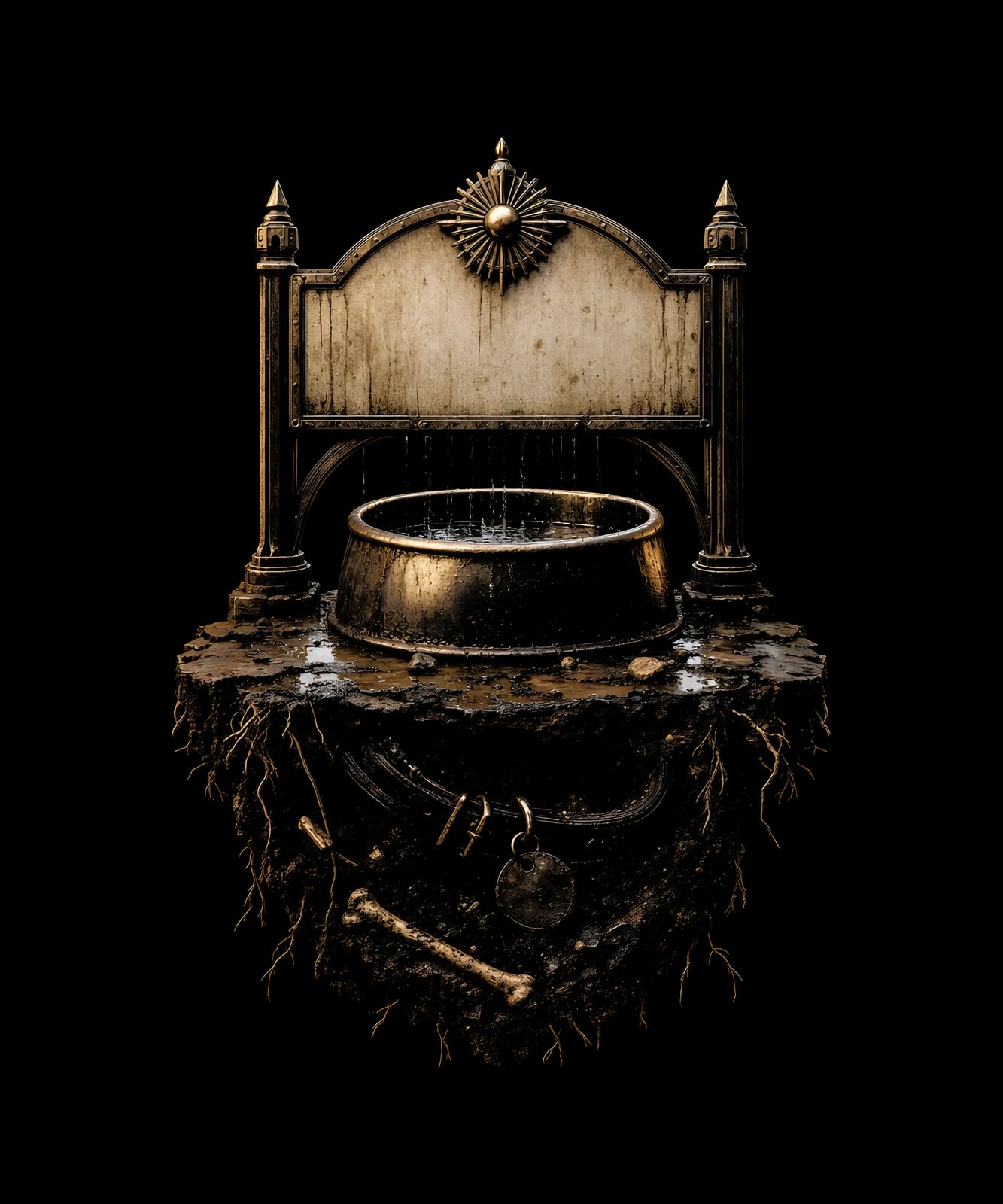 The Bowl Beneath the Sign — shirt design