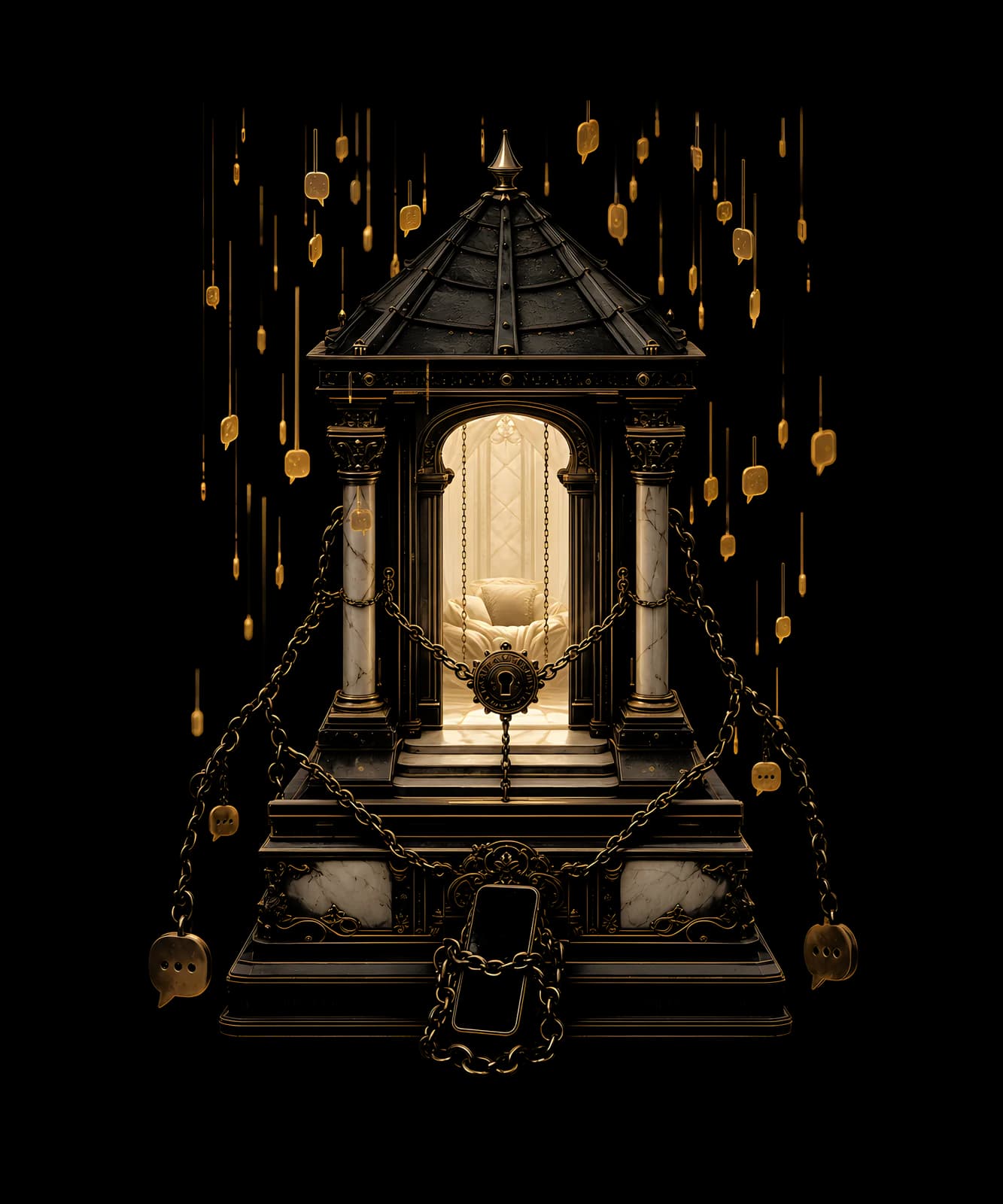 The Price of Absence — shirt design