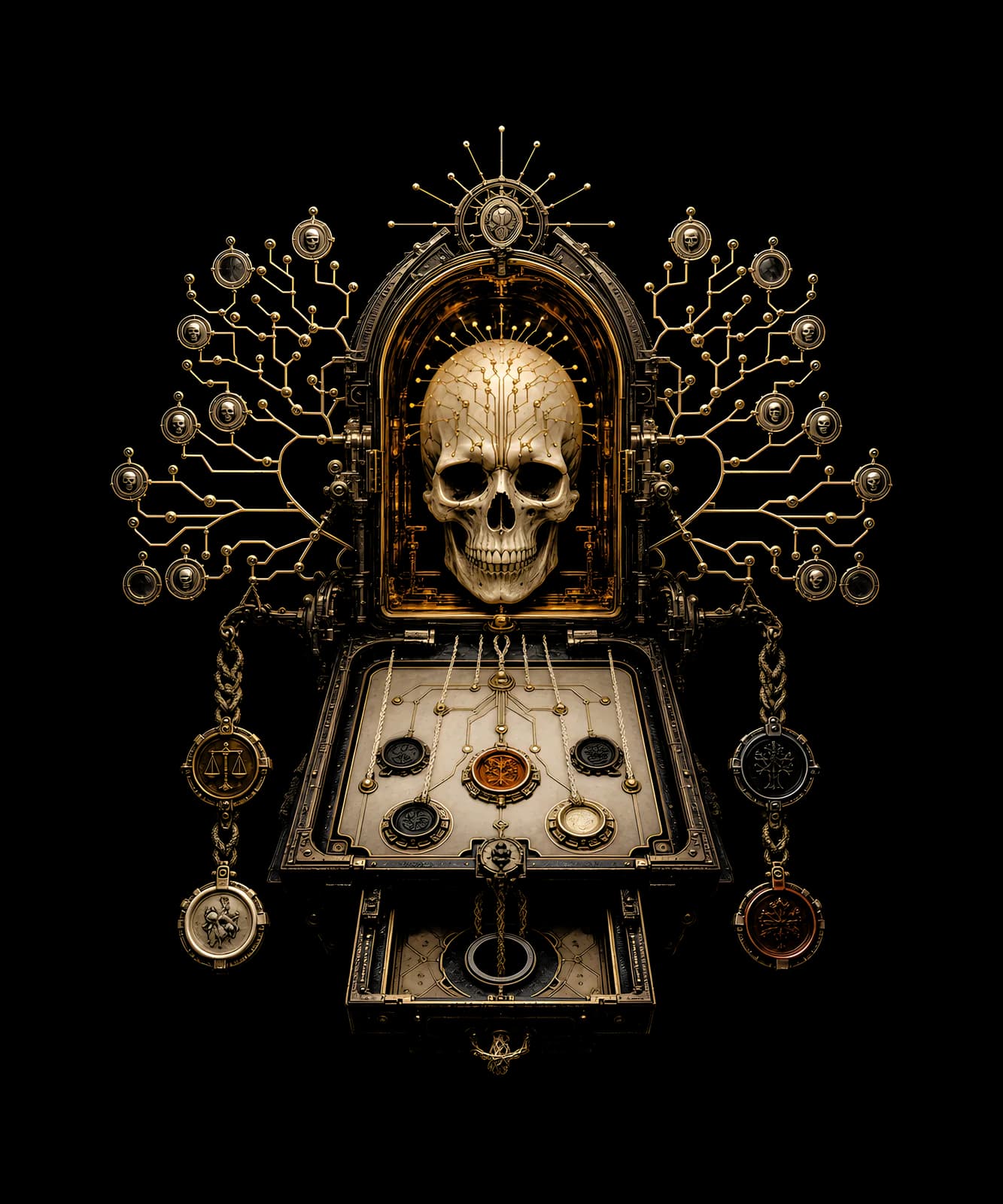 When the Dead Acquire Standing — shirt design