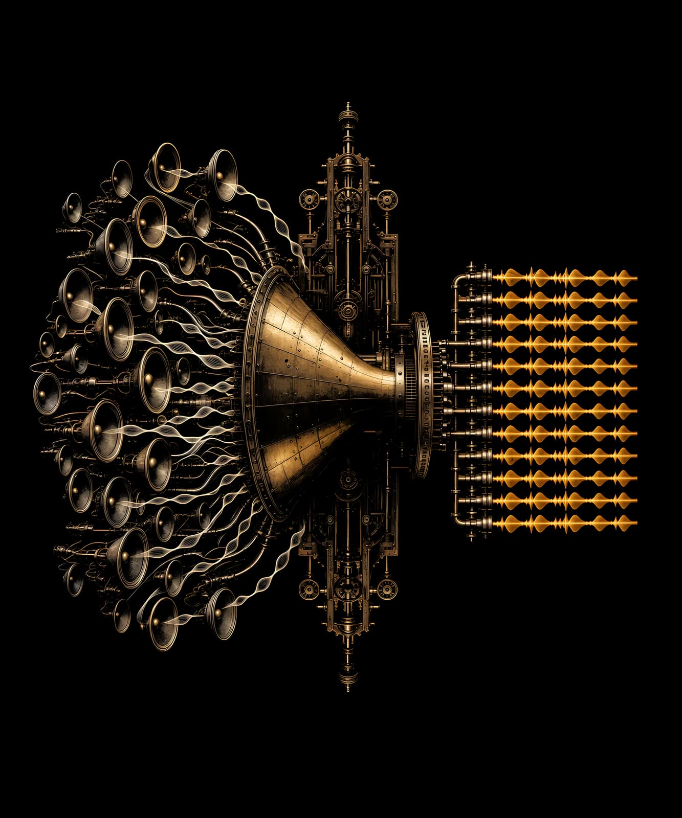 The Chorus and the Funnel — shirt design