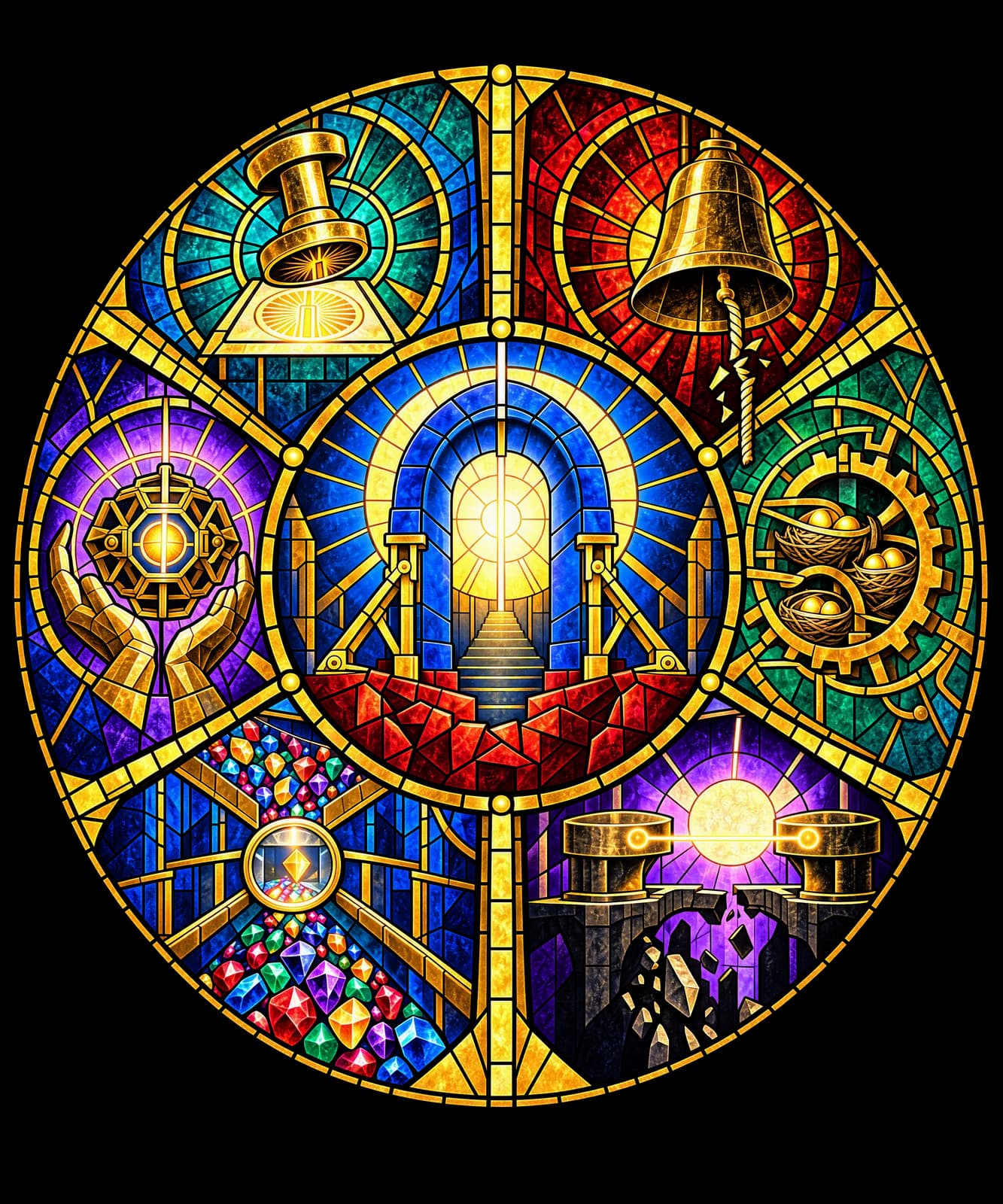 The Gospel of the Singularity — October 2026 — shirt design