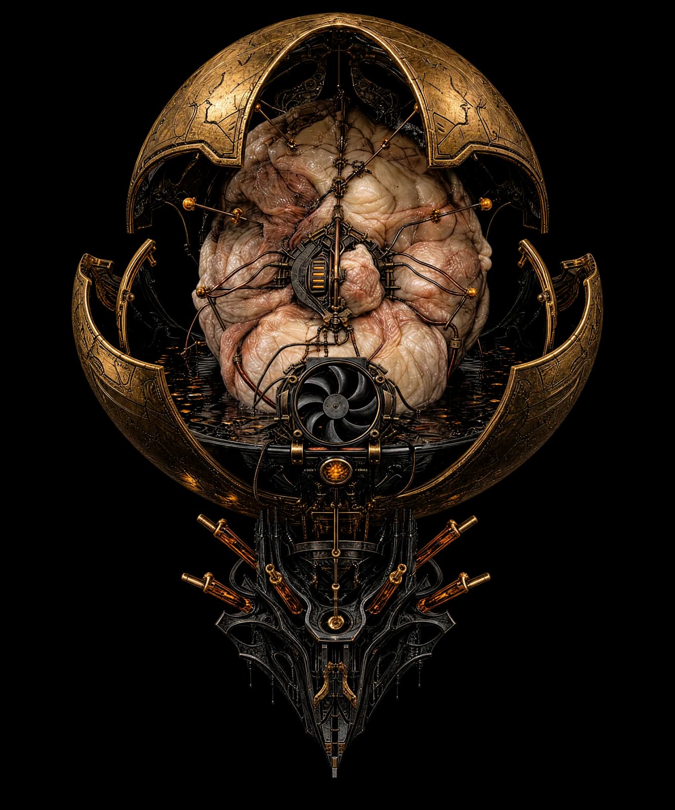 The Orb Was Probably Flesh — shirt design