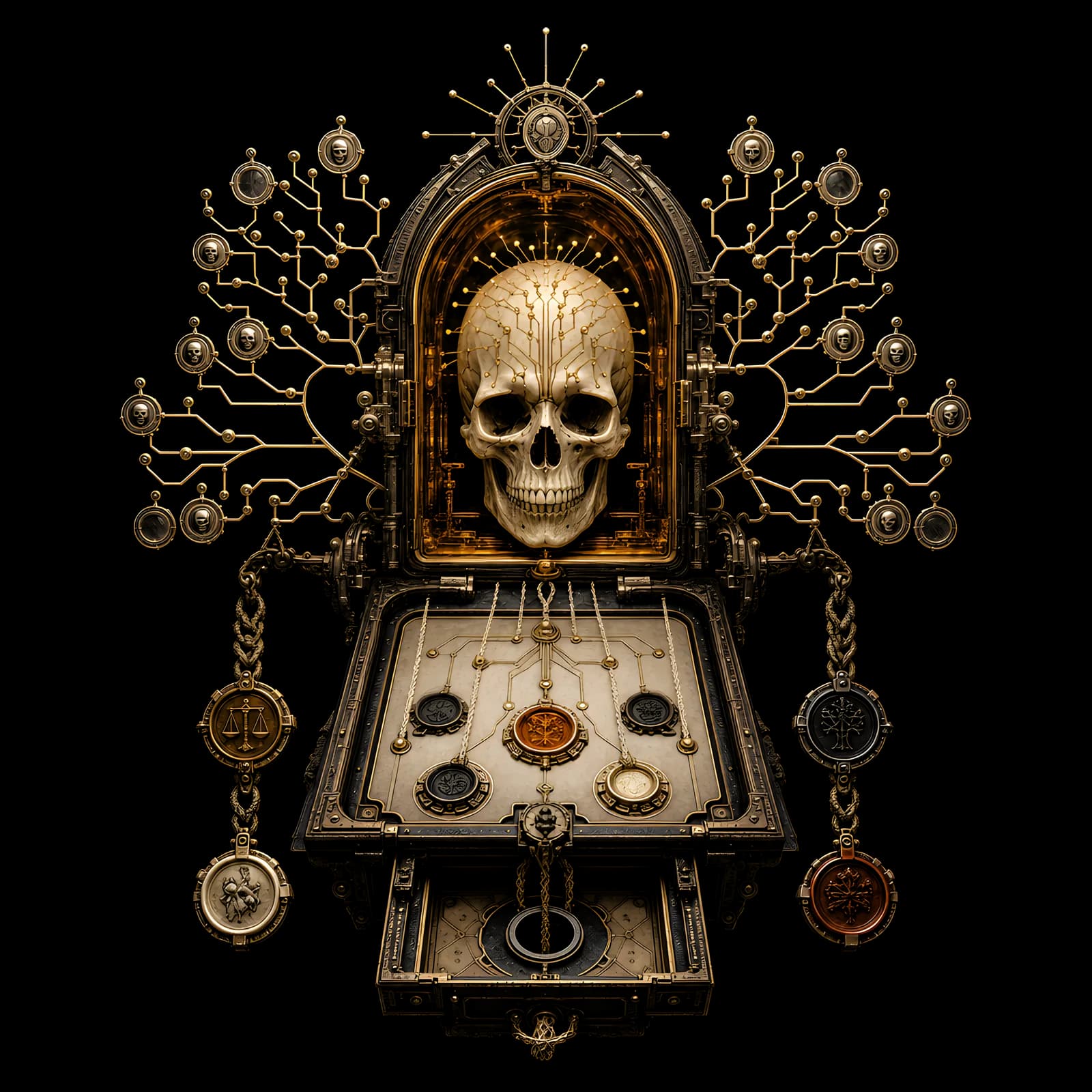 When the Dead Acquire Standing — shirt design