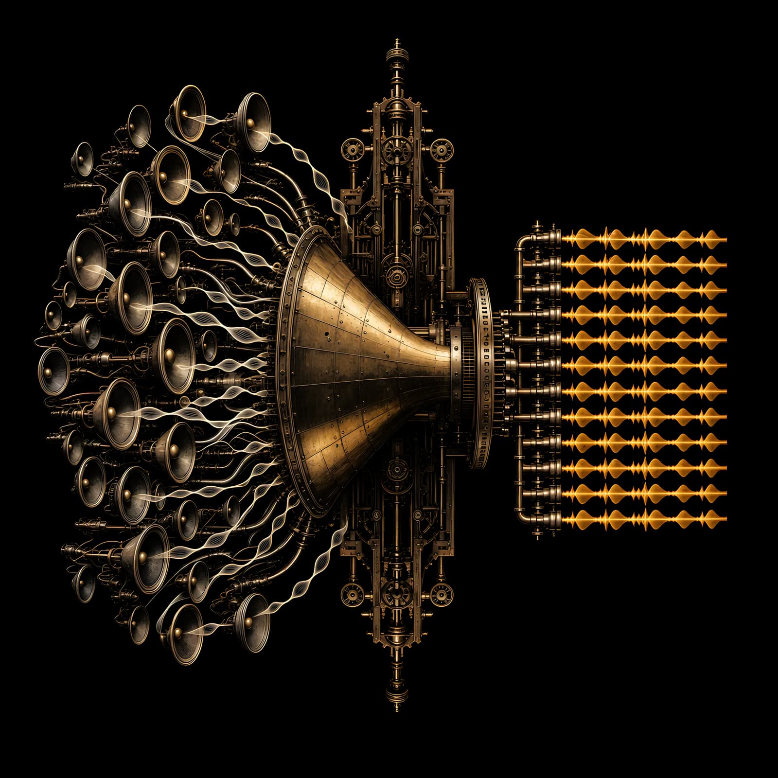 The Chorus and the Funnel — shirt design