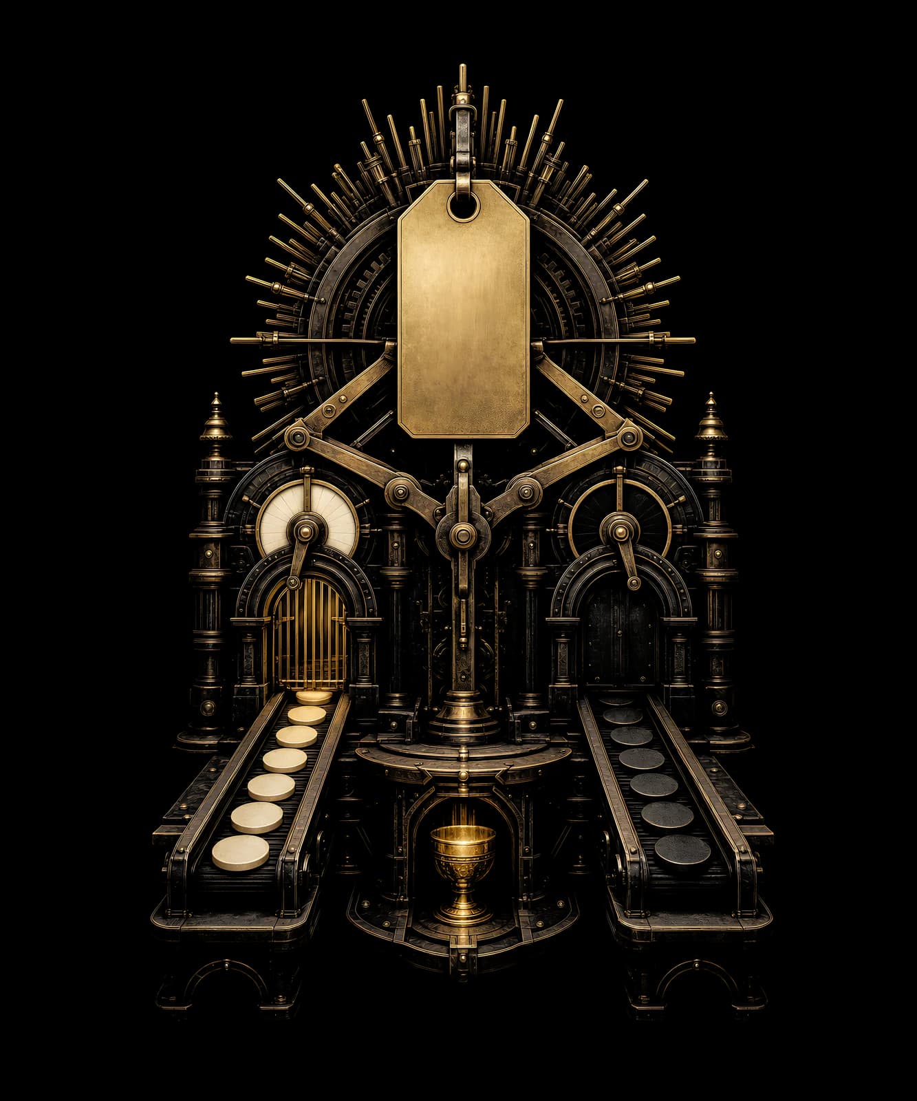 The Label Sorts the Queue — shirt design